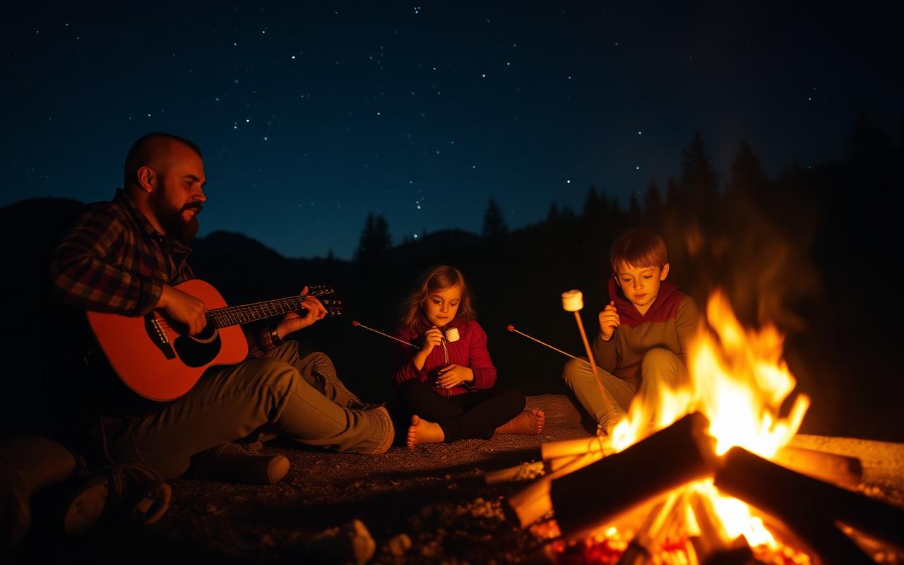 Campfire, July